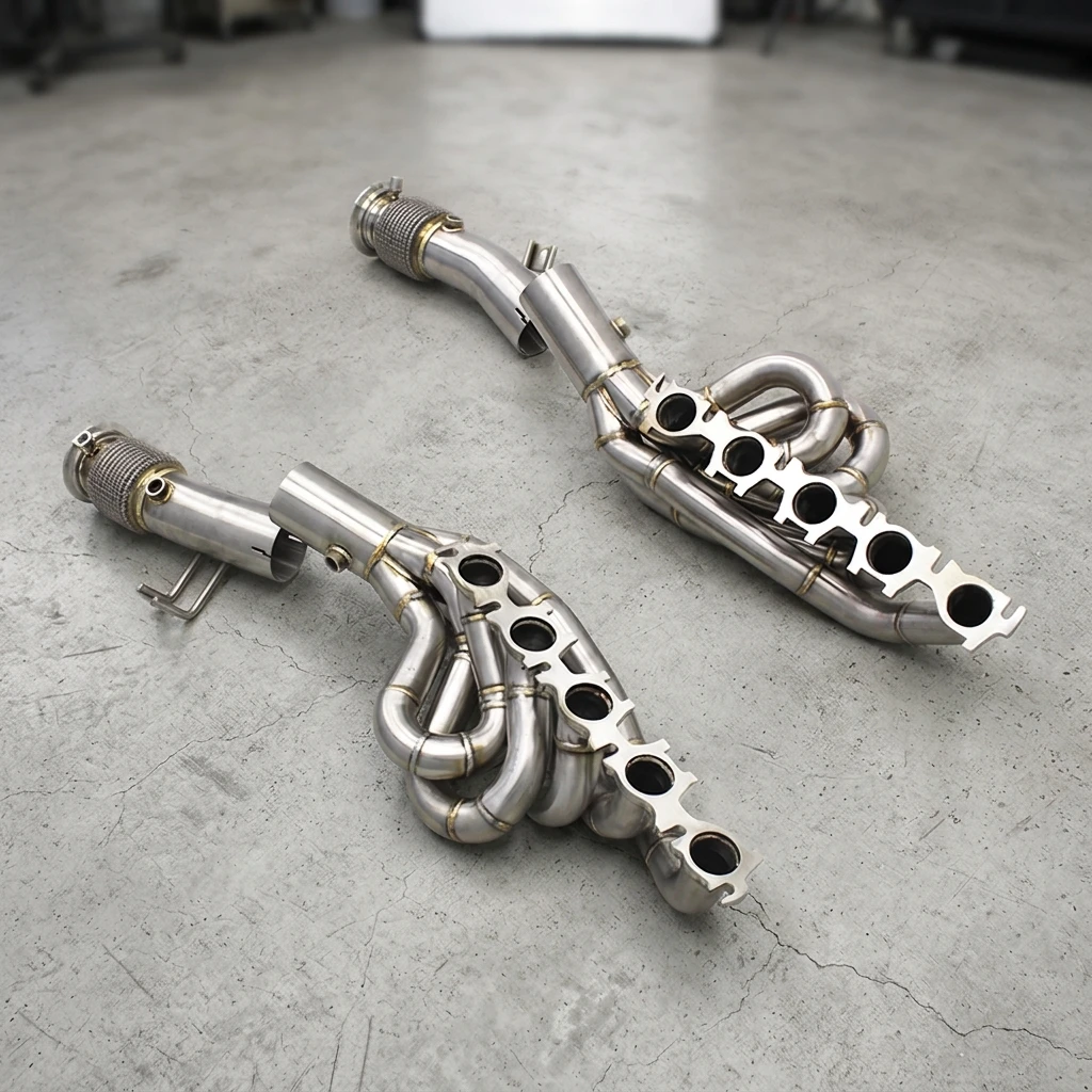 1 Exhaust Manifold For Lamborghini Huracan Lp580/lp610 V10 5.2l 2014+ Ss304 High Performance