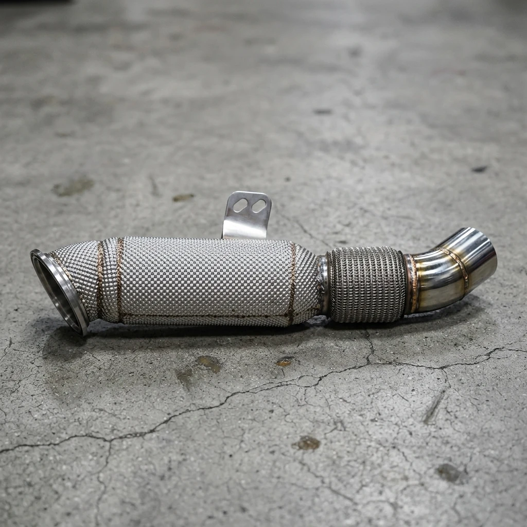 1 Straight Downpipe For Bmw 3/4/5 Series 3.0t B58 2018-2023 Racing Exhaust Parts Test Pipes M340i