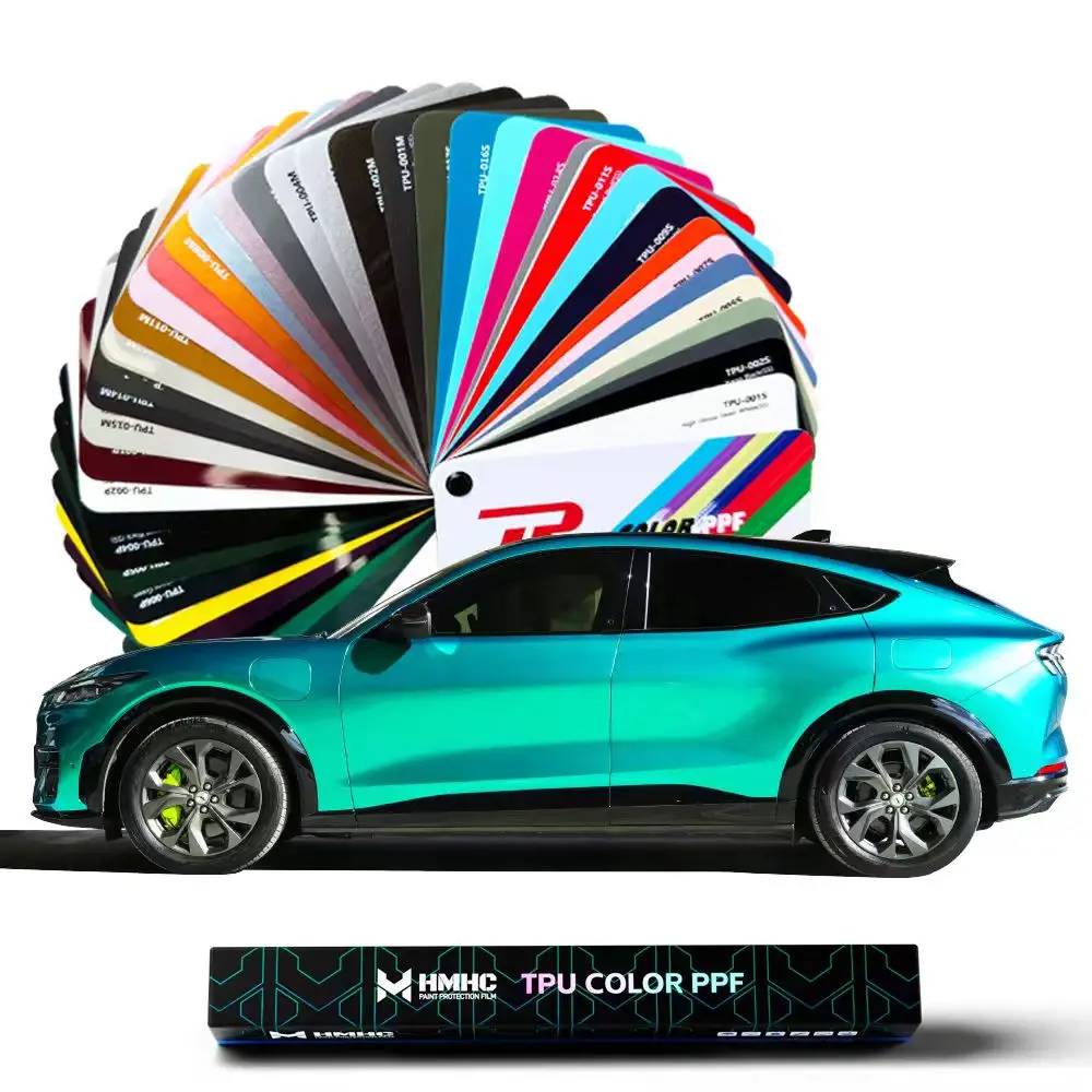 10 Years Warranty 1.52*3m Tpu Color Ppf Film Car Wrap Vinyl Full Body Color Changing Film Car Vinyl Wrapping Film