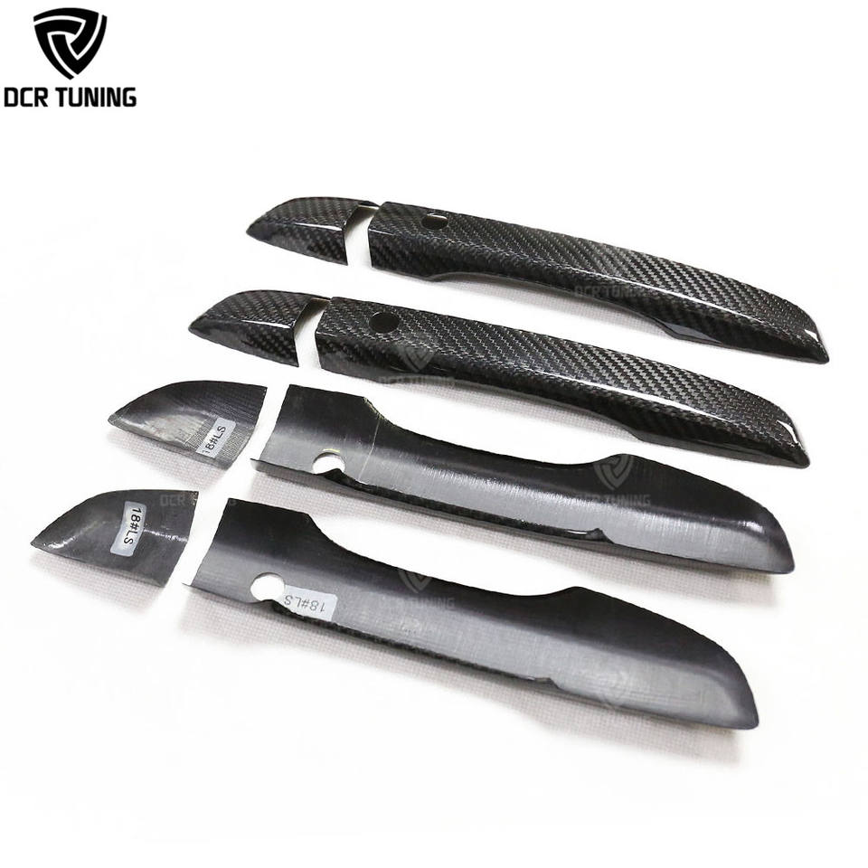 10th Gen Honda Civic (X) Carbon Fiber Door Handle Covers - Keyless Entry | Handle Overlays & Handle Trim — photo 2