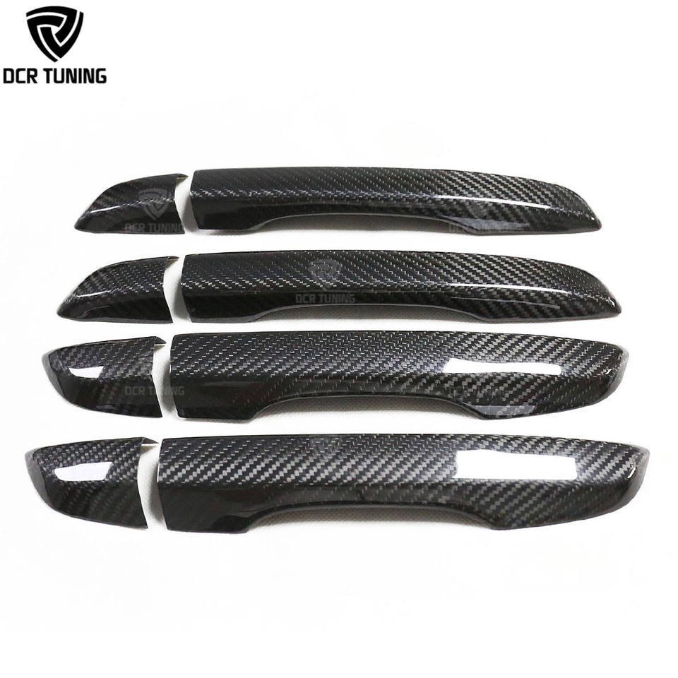 10th Gen Honda Civic (X) Carbon Fiber Door Handle Covers - Keyless Entry | Handle Overlays & Handle Trim — photo 4