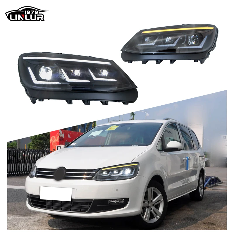 [1979] Plug And Play 2012-2019 Vw Oem Front Halogen Xenon Headlamp Upgrade To New Led Headlights