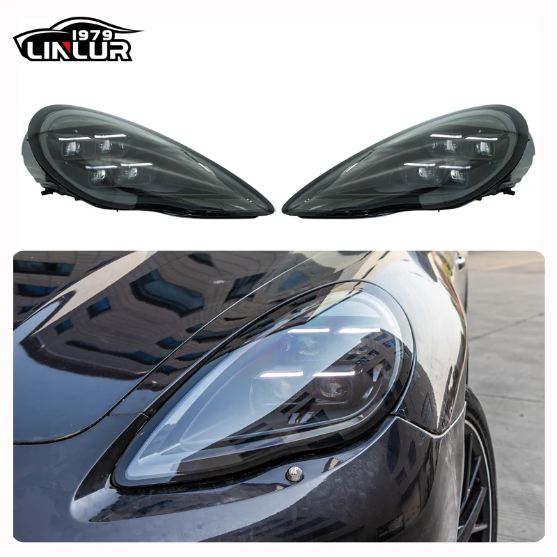 [1979ll]high Quality 2009-2013 970.1 Front Headlamp Upgrade To 2025 Pdls Matrix Led Headlights