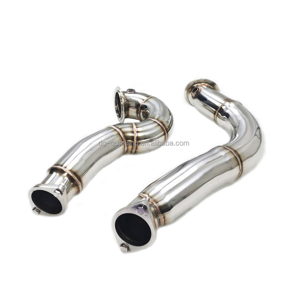 2011-2013 E82/E88/E90-E93 BMW 135i/1M/335i/335is N54 High-Flow Downpipe - 3 Inch/76mm | N54 DP & Downpipe — photo 2