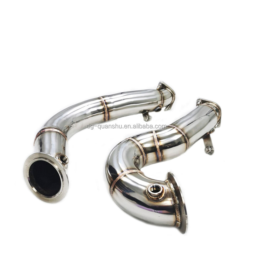 2011-2013 E82/E88/E90-E93 BMW 135i/1M/335i/335is N54 High-Flow Downpipe - 3 Inch/76mm | N54 DP & Downpipe — photo 3