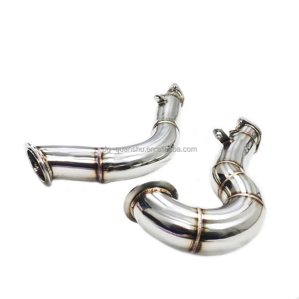 2011-2013 E82/E88/E90-E93 BMW 135i/1M/335i/335is N54 High-Flow Downpipe - 3 Inch/76mm | N54 DP & Downpipe — photo 4