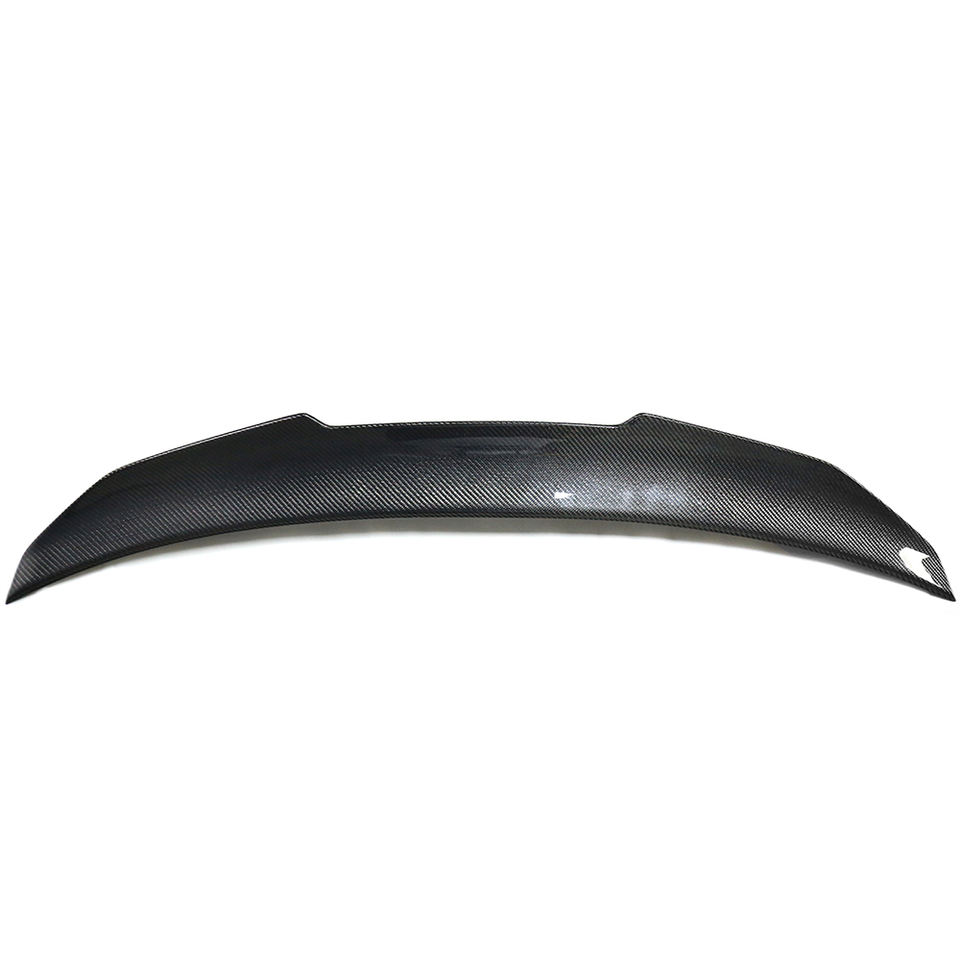 2013-2016 B8.5 Audi A4 Sedan Carbon Fiber Trunk Lip Spoiler - PSM Style, Highkick Duckbill | Ducktail & Deck Spoiler — photo 2
