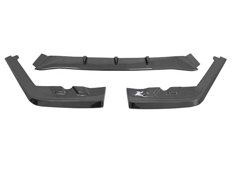 2015-2020 Subaru WRX Carbon Fiber Front Lip Splitter - MP Style, 3-Piece | Front Lip & Chin Spoiler