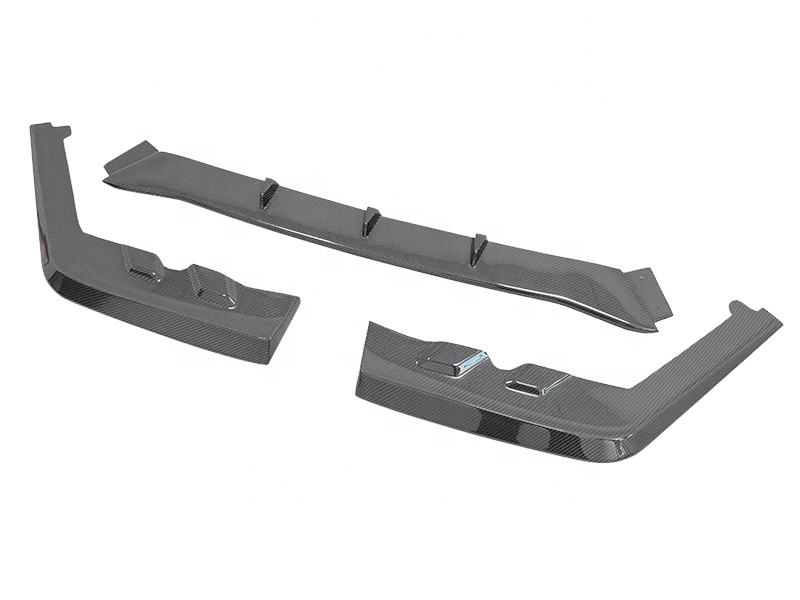 2015-2020 Subaru WRX Carbon Fiber Front Lip Splitter - MP Style, 3-Piece | Front Lip & Chin Spoiler β photo 3