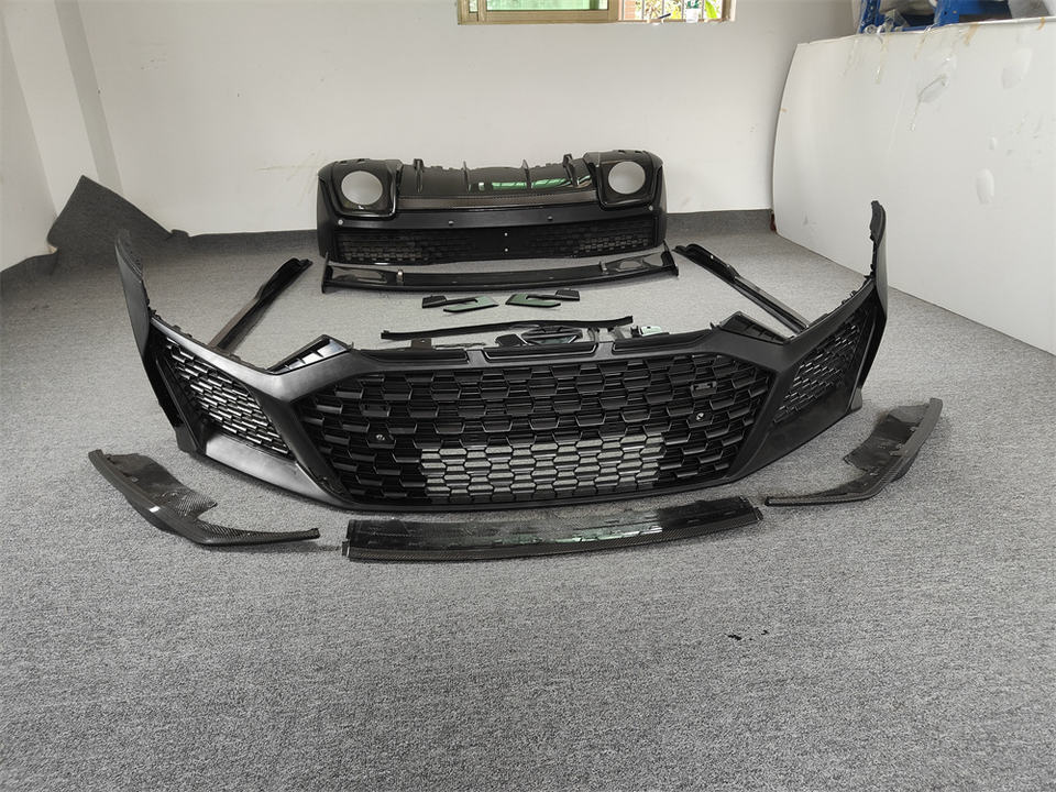 2016-2019 Audi R8 PP + Carbon Fiber Body Kit - Front/Rear Bumpers, Grilles, Side Skirts & Spoiler | Conversion Kit & Aero — photo 2