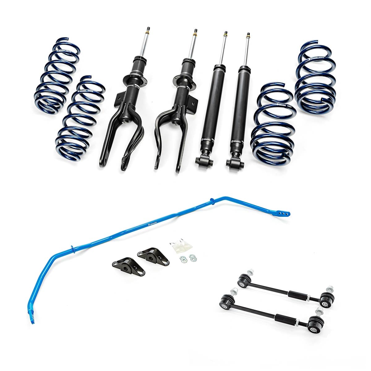 2017+ Tesla Model 3 4WD Coilovers - 2-Way Rebound/Compression Monotube | Model 3 Coilovers & 2-Way Coils
