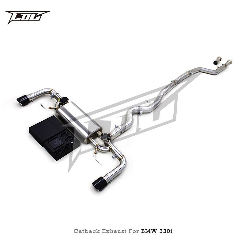 2019+ G20/G28 BMW 3 Series (320i/330i/M340i B48/B58) Valved Cat-Back Exhaust - Stainless | G20 Catback & Valved Exhaust — photo 3