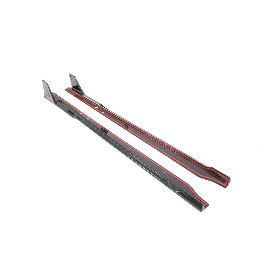 2023-2024 G87 BMW M2 Carbon Fiber Side Skirts - Rocker Panels | Rockers & Side Splitters