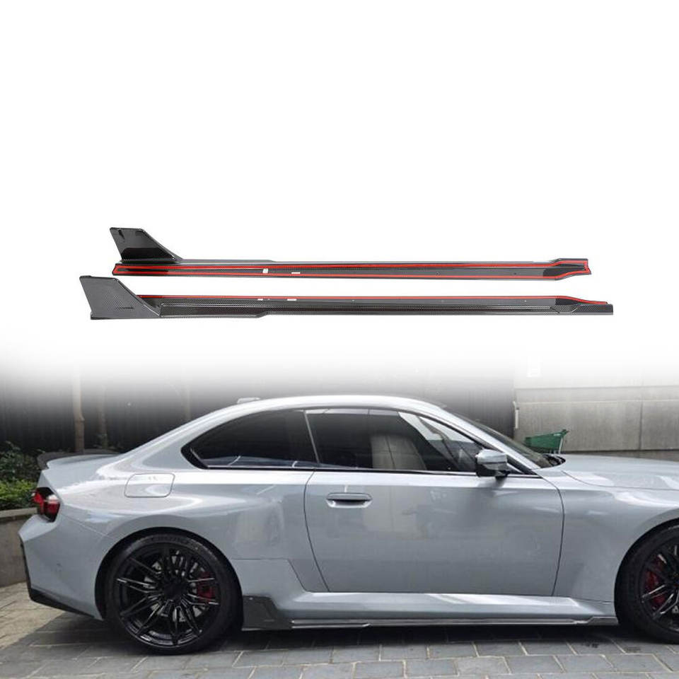 2023-2024 G87 BMW M2 Carbon Fiber Side Skirts - Rocker Panels | Rockers & Side Splitters — photo 2