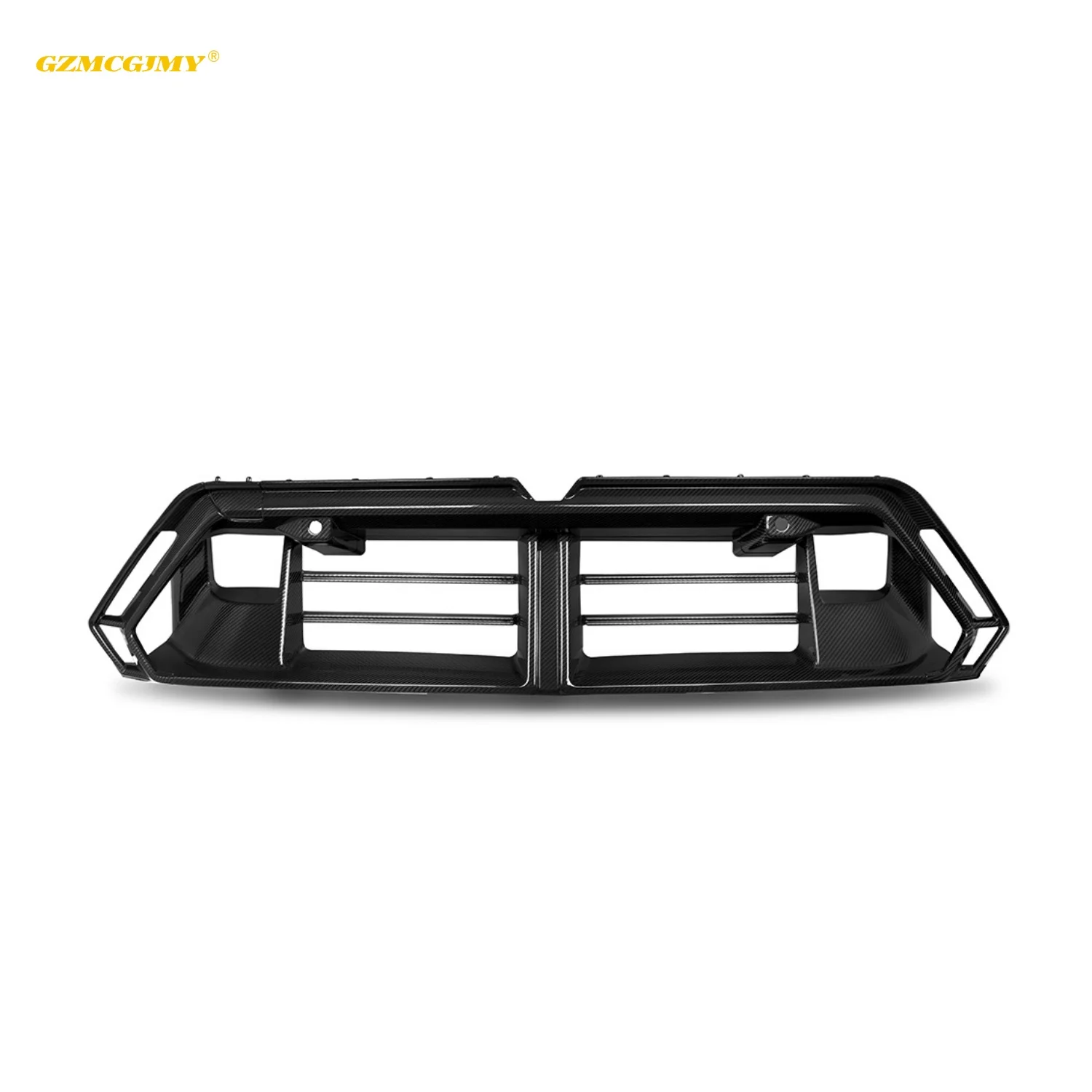 2025- Car Grille Suitable For Bmw M5 G90 G99 Sq Style Modified Dry Carbon Fiber Lower Front Bumper Grille