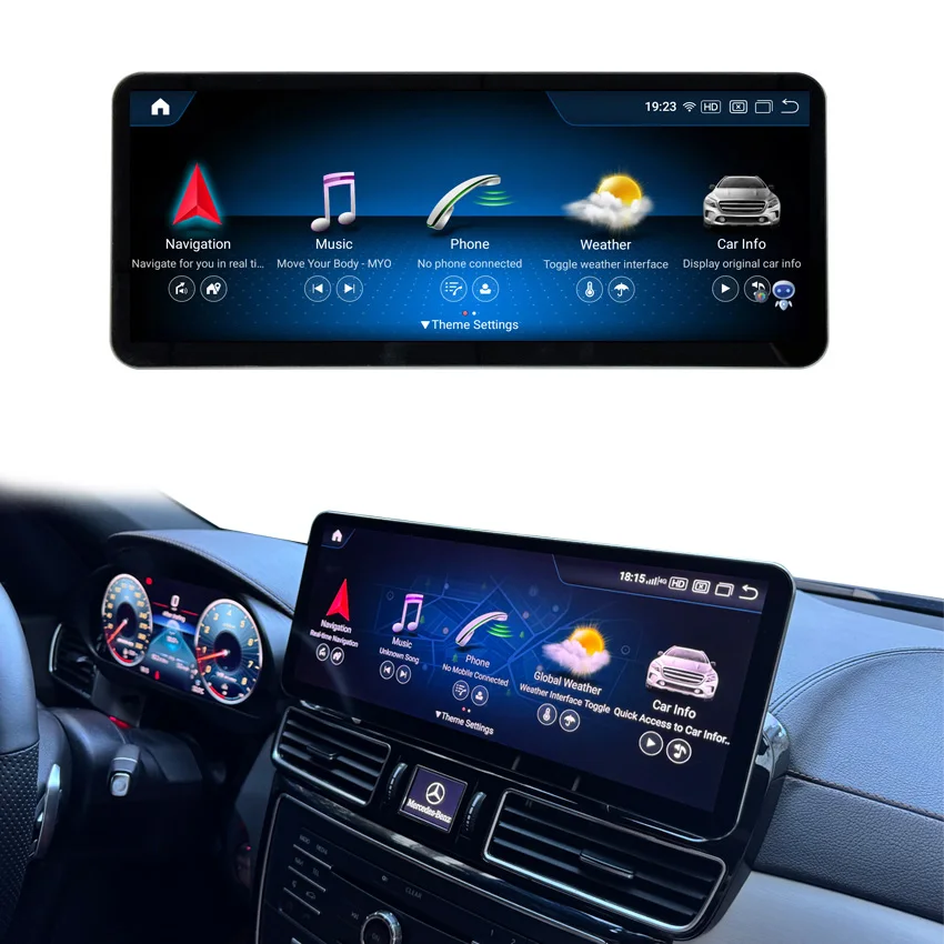 3200*1200p Hd 14.6 Inch Android Qualcomm 680 Touch Screen Gps Navigation With Carplay