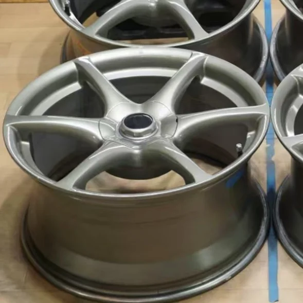 6061-t6 Construction Metallic Shade Forged Wheels Oem Alloy Wheel Rim For Nissan R34 Skyline Gt-r