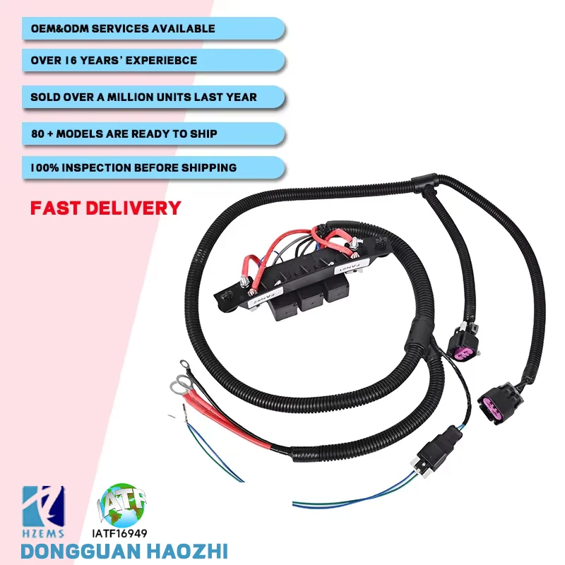 674-00923 Jctfn22 Electric Fan Control Wiring Harness For Car Wiring Harness For Silverado Avalanche Suburban Tahoe Sierra 99-06