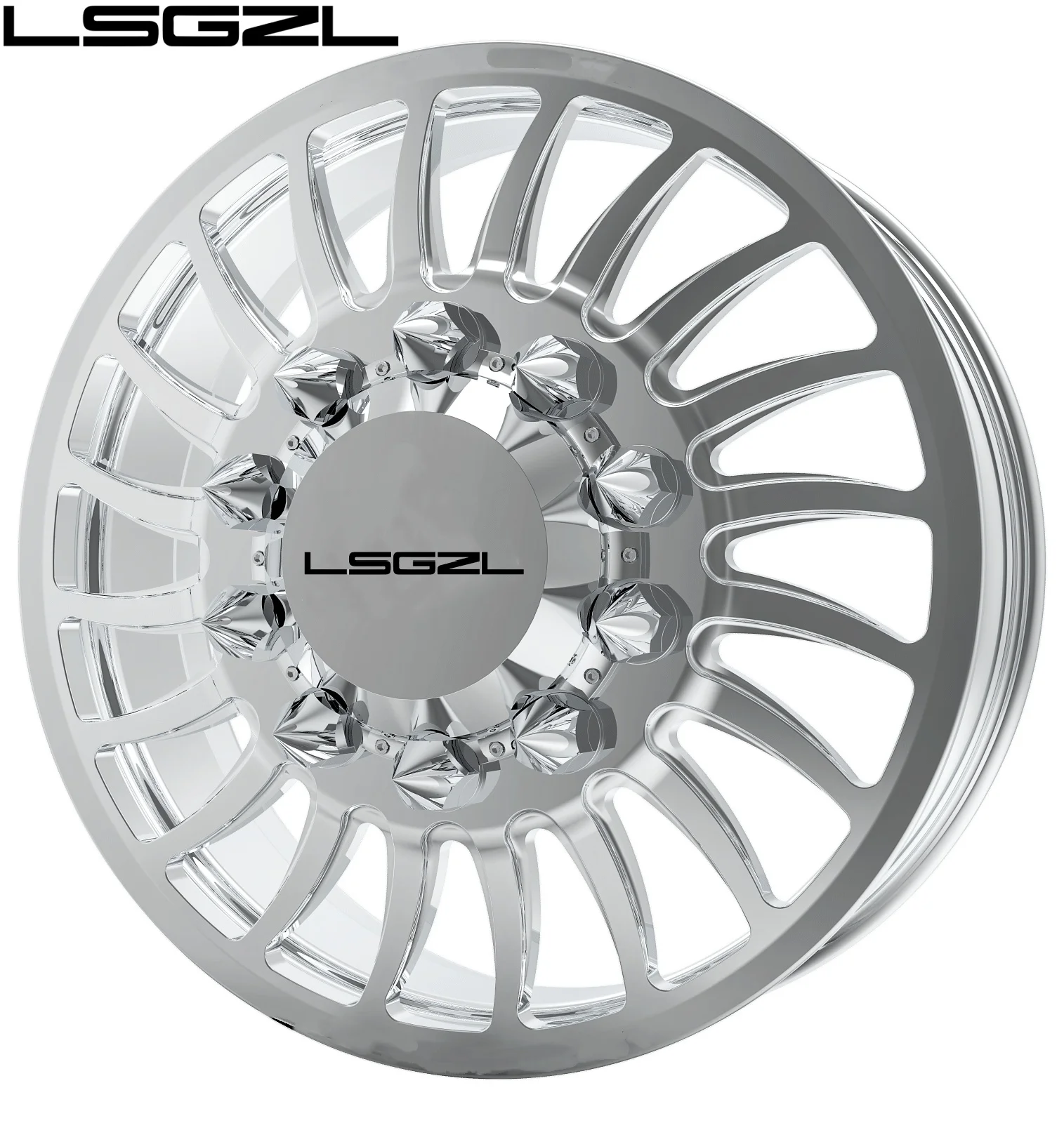 8x6.5 Dually Wheels 10x225 Dually Wheels 8x210 Forged 10 Lug 20 22 24 26 28 30*8.25 Dually Wheels