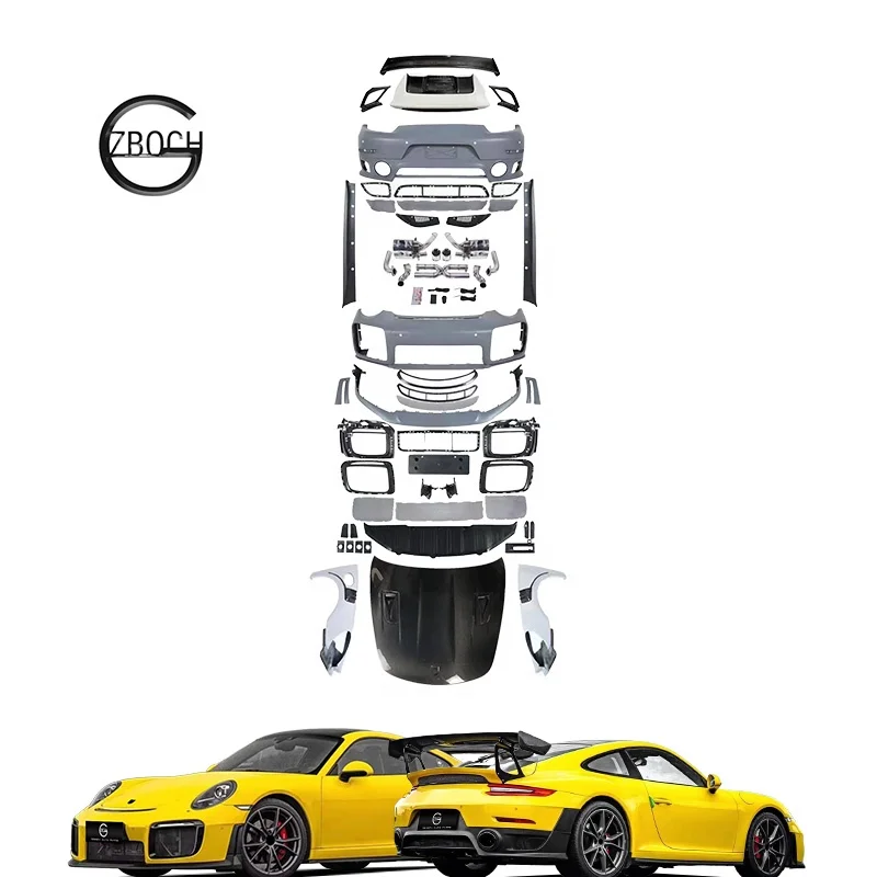 991 911 To Gt2rs Bodykit For Porsche 911 Carbon Car Body Kit For Carrera 991 991 Gt2 Rs Carbon Auto