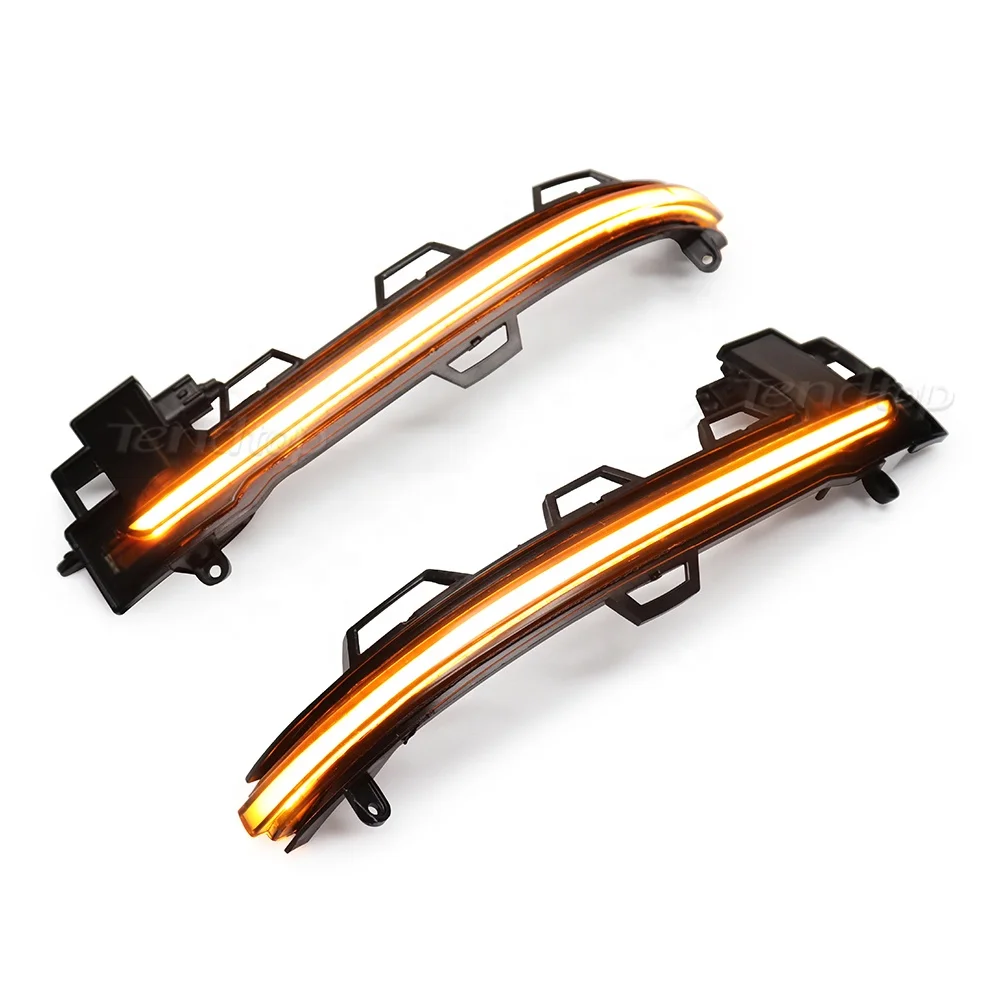 Amber Led Dynamic Turn Signal Indicator Lights For Bmw F25 F26 F15 F16 X3 X4 X5 X6 High Bright Sequential Mirror Blinker Lamps
