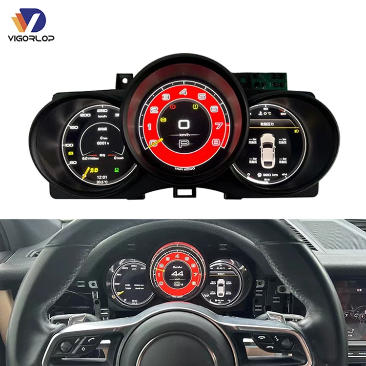 Auto Meter Brand New 12.3 Inch Car Lcd Digital Dashboard Panel For Porsche Macan 718 981 2014-2023