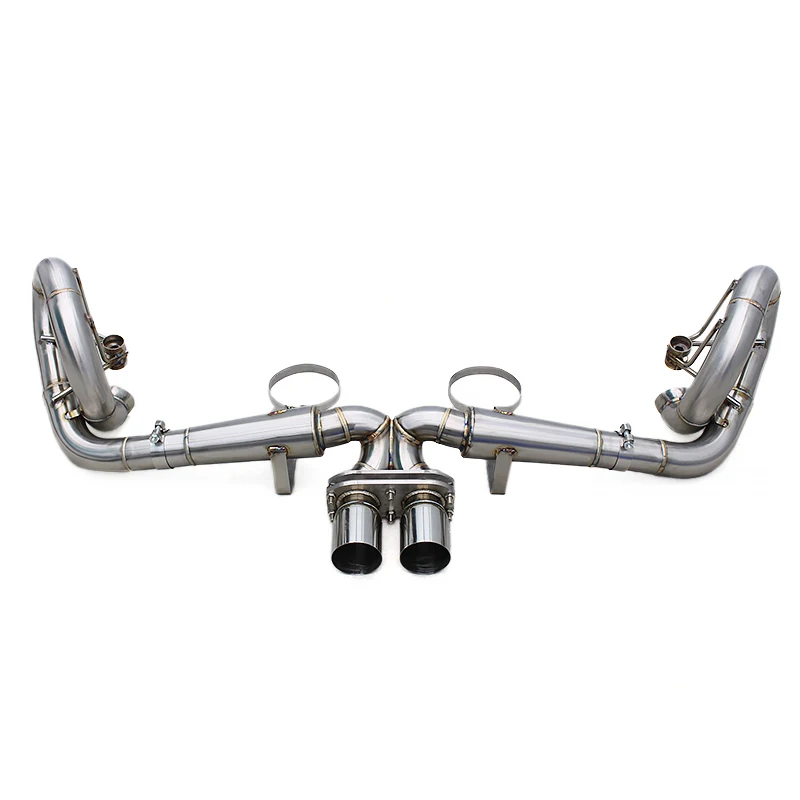 Auto Straight Exhaust Catback For Porsche 911 991/991.1 Gt3 4.0l 2015-2018 New Muffler Stainless