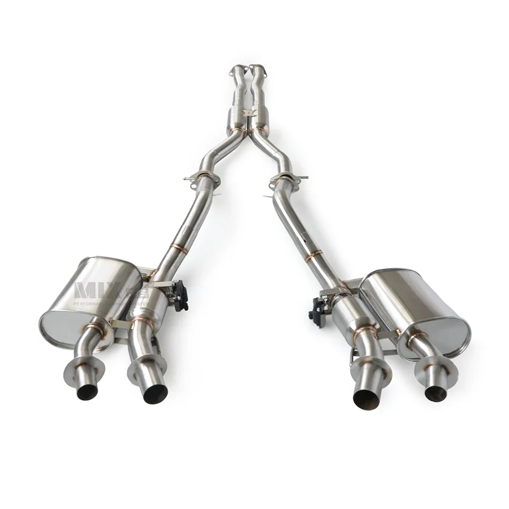 Automotive Premium With Valve Control Catback Exhaust For Hyundai Genesis 3.3t 2018-2023 Stainless