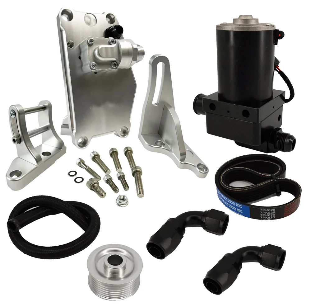 Billet K20 K24 K Series Electric Water Pump Plate Kit Alternator Bracket Fitting