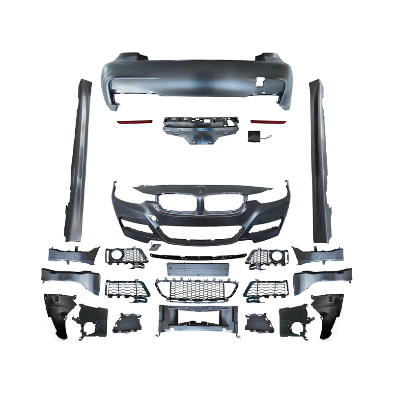 BMW 3 Series F30 2012-2019 M-Tech / M Sport Full Body Kit - PP Plastic (Front Bumper, Rear Bumper, Side Skirts) | M-Tech Kit & M Sport Conversion