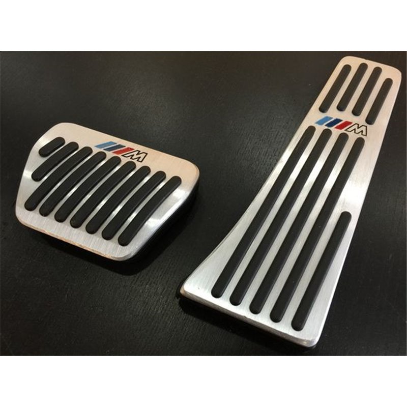 BMW G-Chassis (2/3/4/5/7, X3-X7, iX, Z4) Steel Sport Pedal Set - Accelerator, Brake & Footrest, Anti-Slip | Pedal Covers & Sport Pedals — photo 2