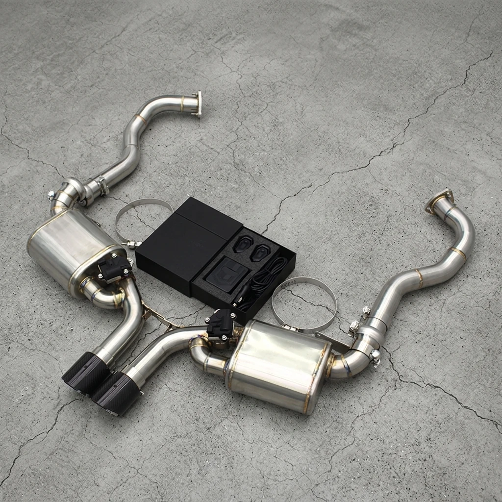 Bosak 1 Valvetronic Exhaust System For Porsche Boxster/cayman 987/987.1/987.2 2.7/2.9/3.4 2006-2012