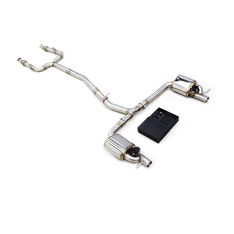 Boska Valvetronic Catback Exhaust System for Mercedes-Benz E43 AMG 3.0TT 2016-2018 Stainless Steel Exhaust Pipe