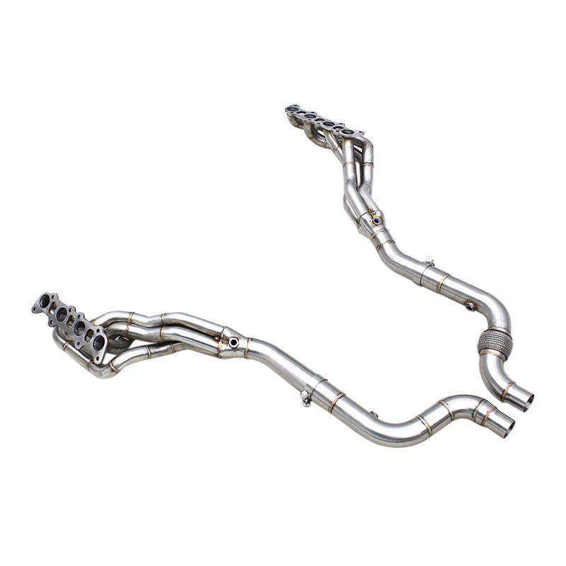 Bsk Equal Length 4 To 1 Header Manifold For Ford Mustang 5.0l 2015-2024 Stainless Steel Pipes Exhaust Free System Long Tube