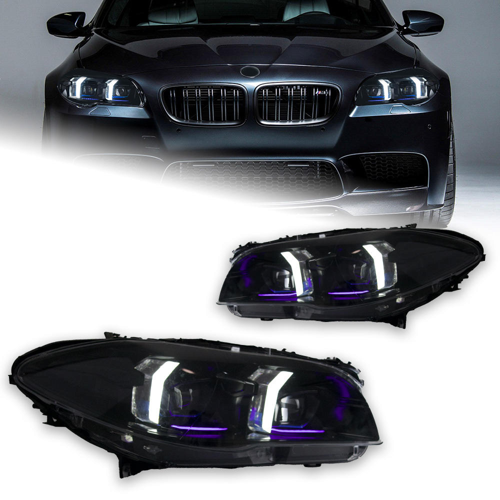 Car Lights for BMW F10 LED Headlight 2010-2016 520i 525i 530i F18 Head Lamp Projector Front DRL Sign
