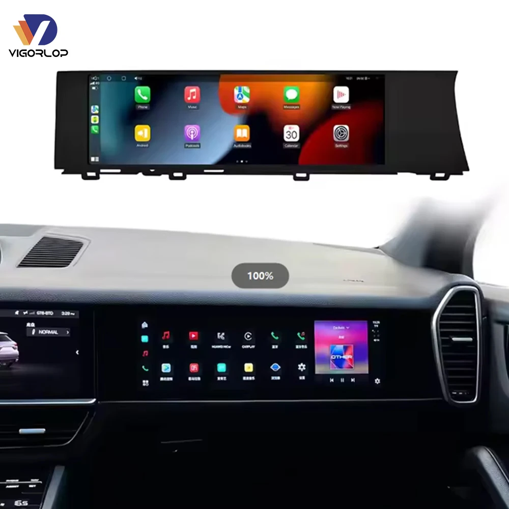 Car Monitor Entertainment System Gps Headunit Radio Media 958 Carplay Porsche Cayenne For Porsche Cayenne 2018-2023