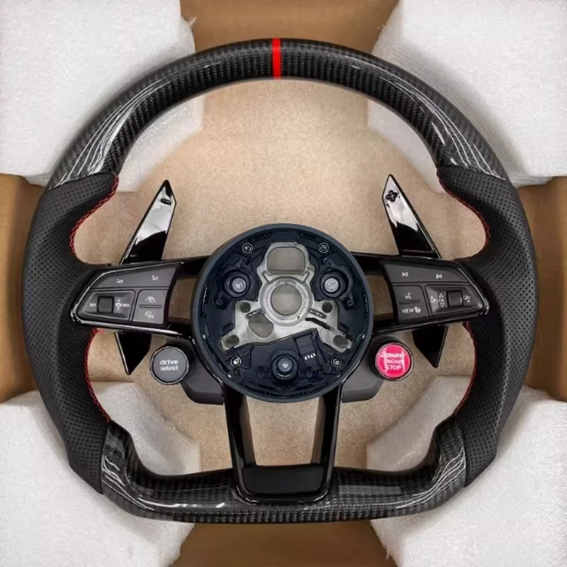 Carbon Fiber Steering Wheels For Volkswagen Vw Golf 7 Mk7 Golf7.5 Id5 Id6 Id7 Gti Gtr Customized