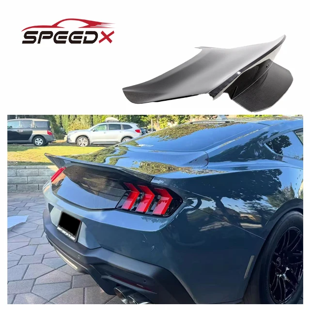 Carbon Trunk for Ford Mustang 2024 2025 S650 Uprade SA Style Carbon Fiber Rear Trunk (page literally spells it "Uprade")
