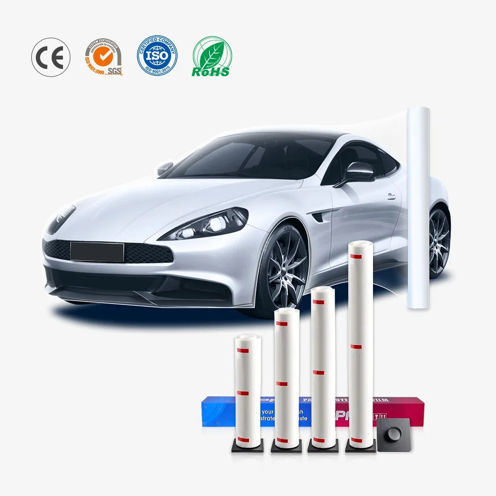 Carlas Ppf Tpu Film Transparent 1.52*15m Self-healing Anti-scratch Super Hydrophobic Tpu Ppf Paint Protection Film