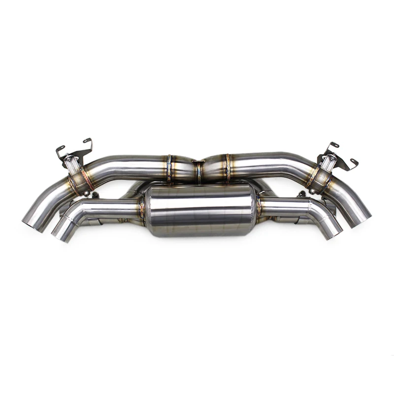 Catback Exhaust System For Porsche 911 992 Turbo S/carrera S 3.0t/3.8t 2019-2024 Racing Stainless