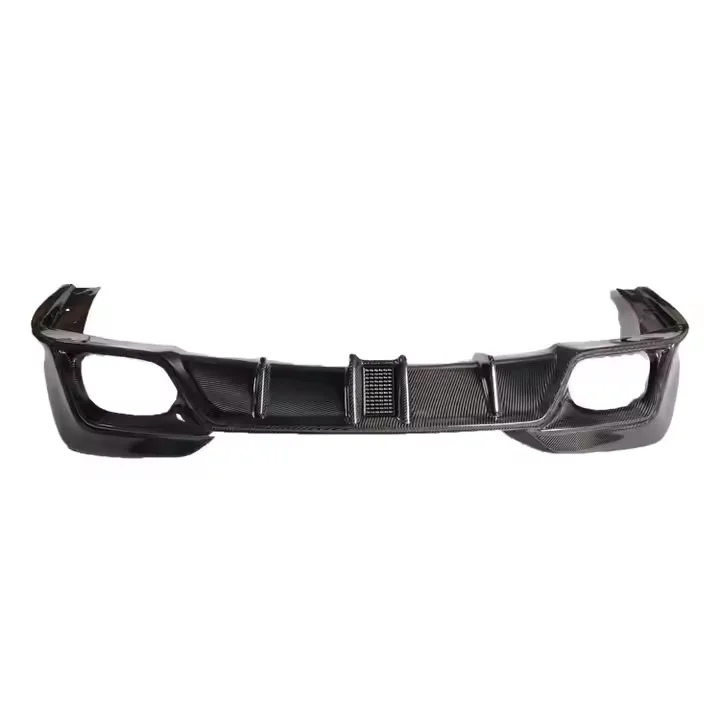 Cms Style Carbon Fiber Led Rear Diffuser For Bmw 3 Series G20