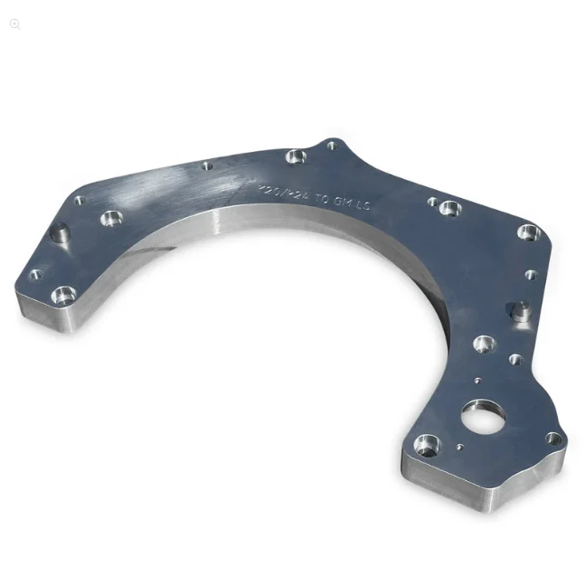 Cnc Machined Billet Aluminum K20 / K24 To Ls Transmission Adapter