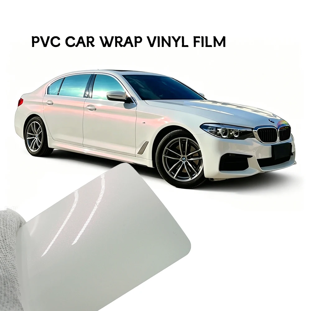 Colorful High-gloss Wrapping Film 1.52*16 M Car Wrapping Film Pvc Bubble-free Colorful Ppf Car Film Car Wrapping Film Vinyl