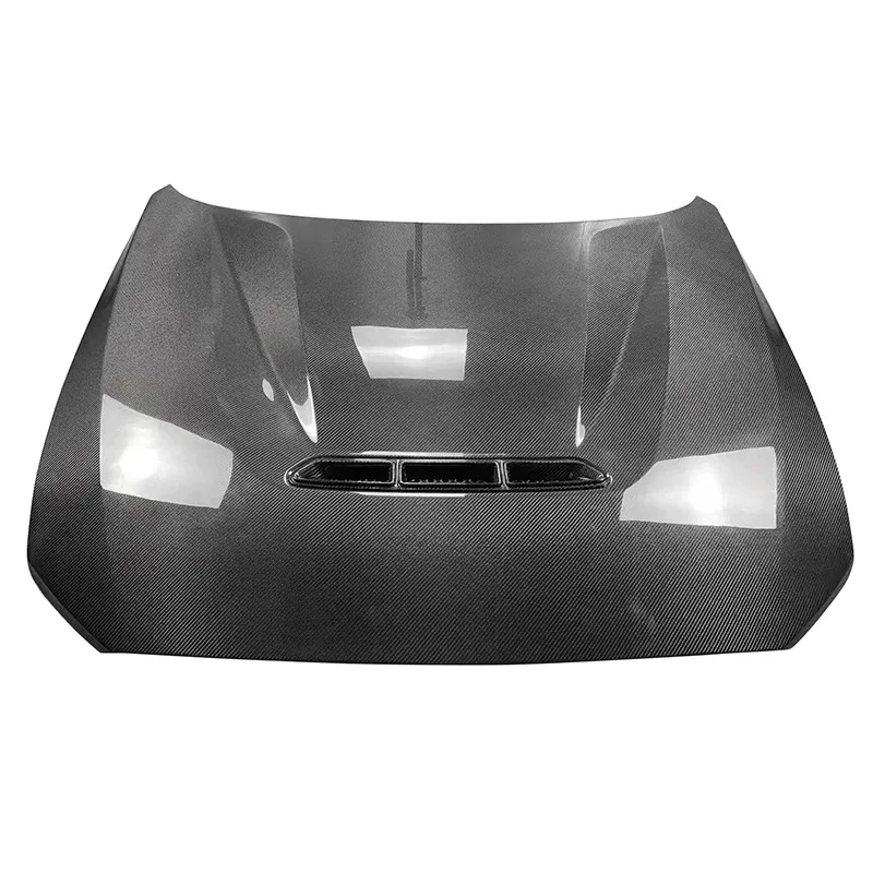 Cs Style Carbon Fibre Front Engine Hood Bonnet For Bmw M2 F87 2016+