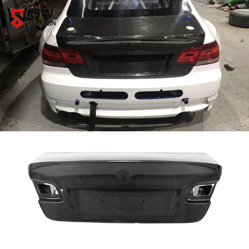CSL Style High Quality Rear Trunk for BMW 3 Series E90 E92 E93 2008-2011 Boot Lid Auto Parts Accessories Body Kit (Saiwa)