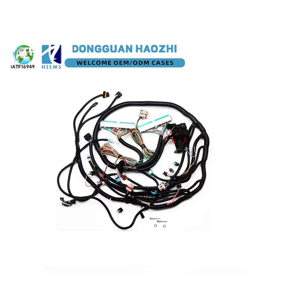 Custom Automotive Wiring Harness For Honda/Toyota/volkswagen/bmw/benz/tesla/kia/suzuki Racing Harness Cable Assemblies Wire Loom