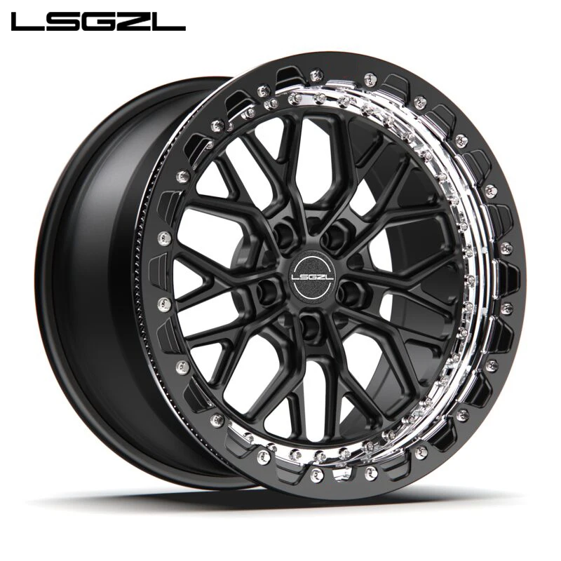 Custom Beadlock Atv Utv High Quality Alloy Wheels 5x120 5x112 5x114.3 For Sale Passenger Car Forged