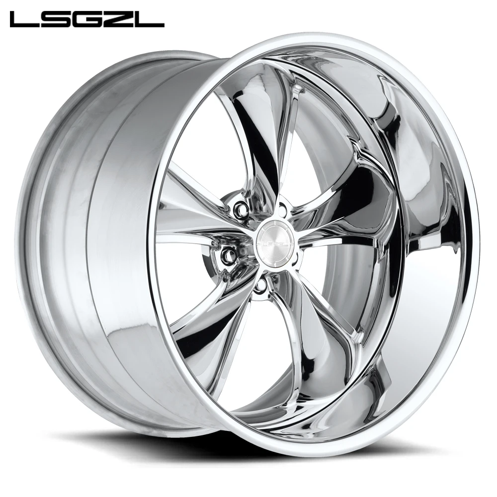 Custom Forged 5 Spokes Deep Concave Deep Dish Alloy Rim 5x114.3 5x130 5x120 20 22 24 26 Inch Wheels