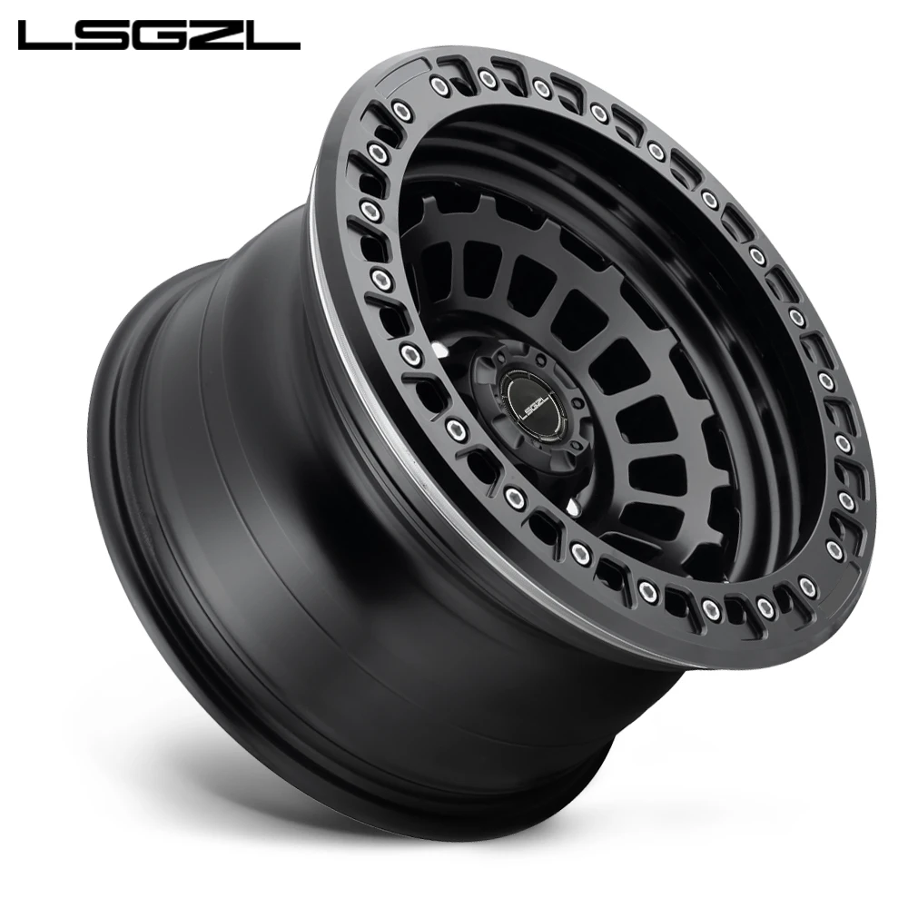 Custom Forged Alloy Off Road Beadlock Car Rim 15 16 17 18 19 20 Inch Wheel 5x114.3 6x139.7 5x130