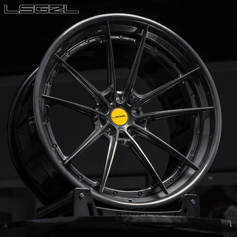 Custom Forged Alloy Wheel Car 5x130 5x114.3 6x139.7 Wheel Rim Concave Rim Spoke Wire Wheels
